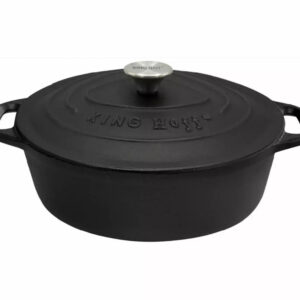 BRYTFANNA ŻELIWNA 33cm 6,2L KINGHOFF KH-1531