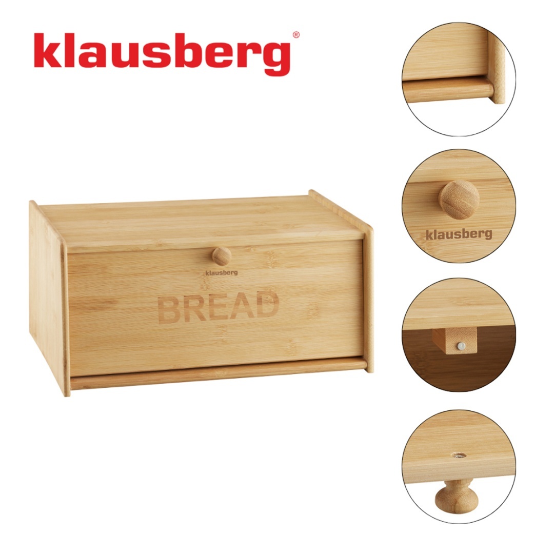 CHLEBAK POJEMNIK BAMBUSOWY NA PIECZYWO KLAUSBERG KB-7933 - obrazek 8