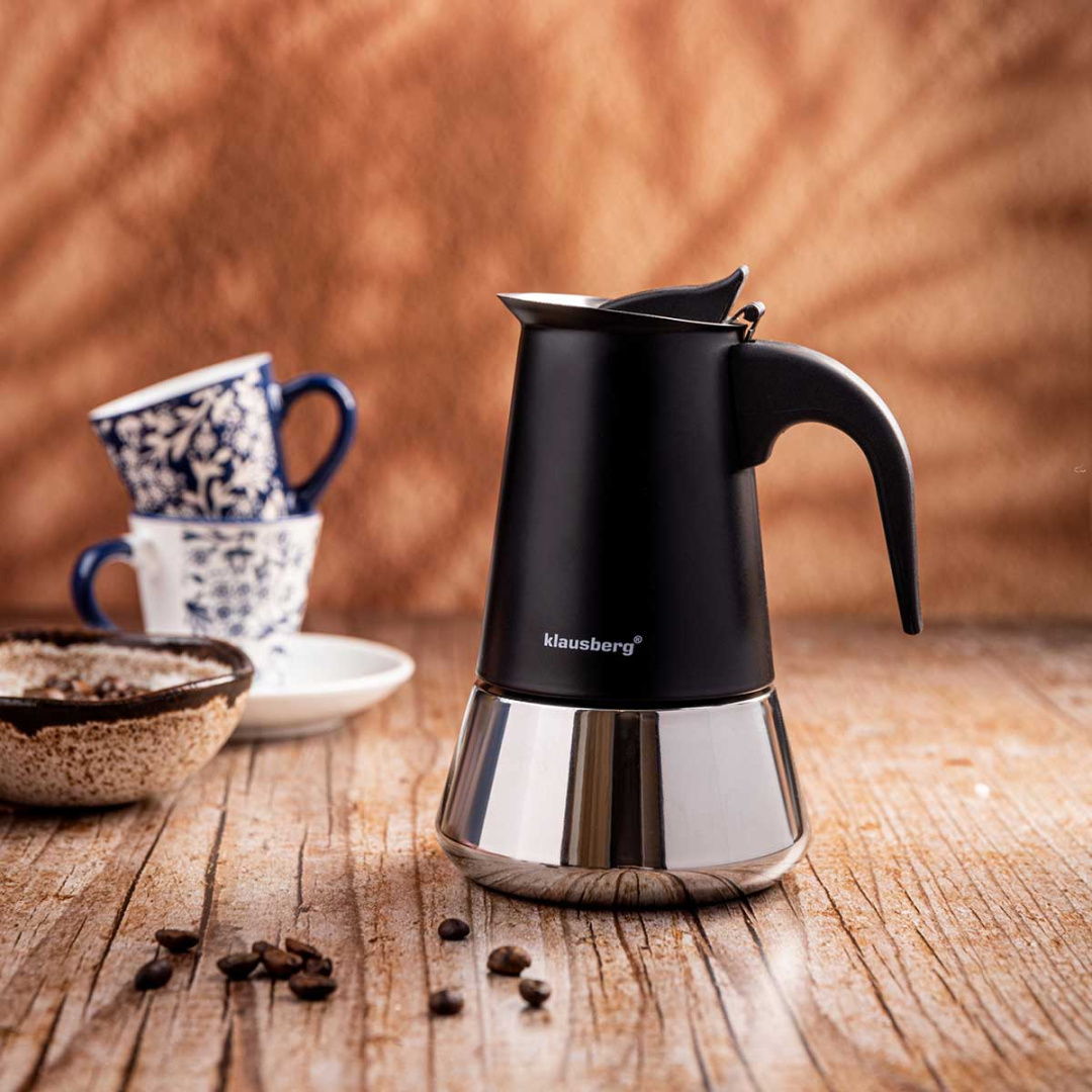 KAWIARKA ZAPARZACZ DO KAWY 200ml KLAUSBERG KB-7844 INDUKCJA - obrazek 2