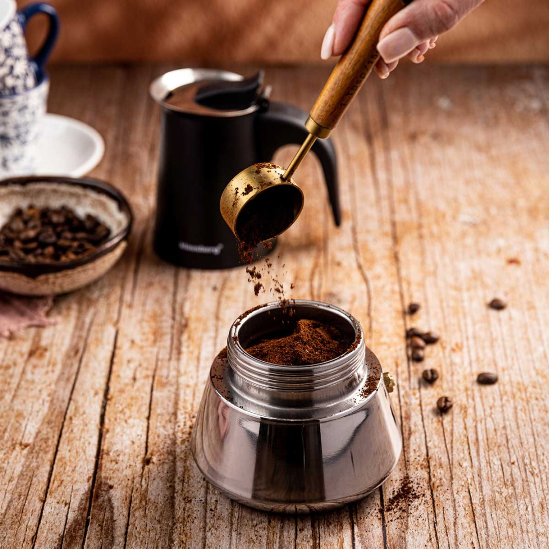 KAWIARKA ZAPARZACZ DO KAWY 200ml KLAUSBERG KB-7844 INDUKCJA - obrazek 9