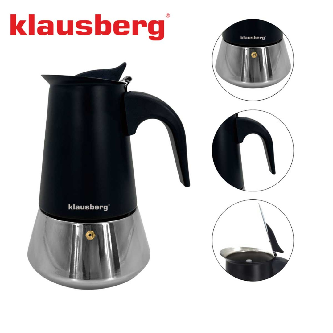 KAWIARKA ZAPARZACZ DO KAWY 200ml KLAUSBERG KB-7844 INDUKCJA - obrazek 13