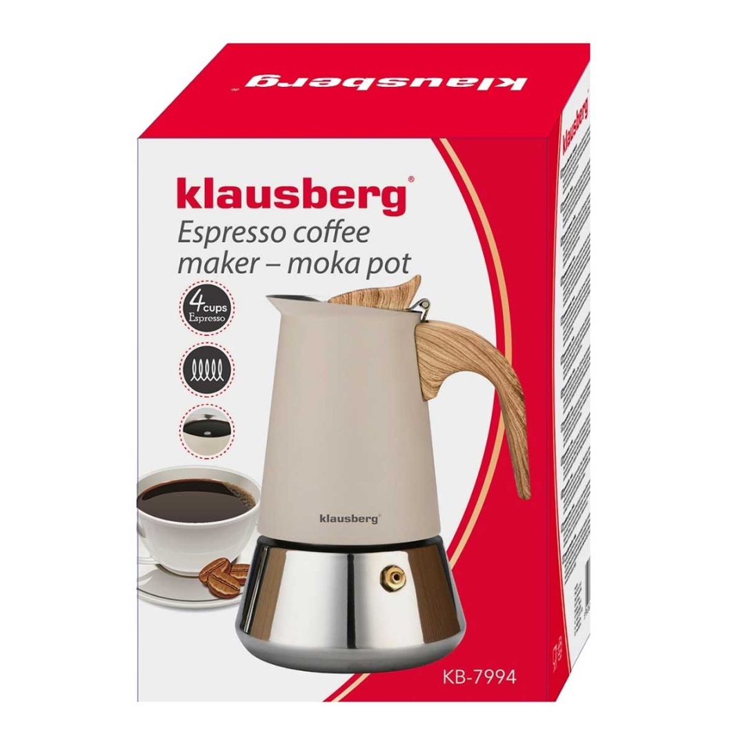 KAWIARKA ZAPARZACZ DO KAWY 200ml KLAUSBERG KB-7994 INDUKCJA - obrazek 13