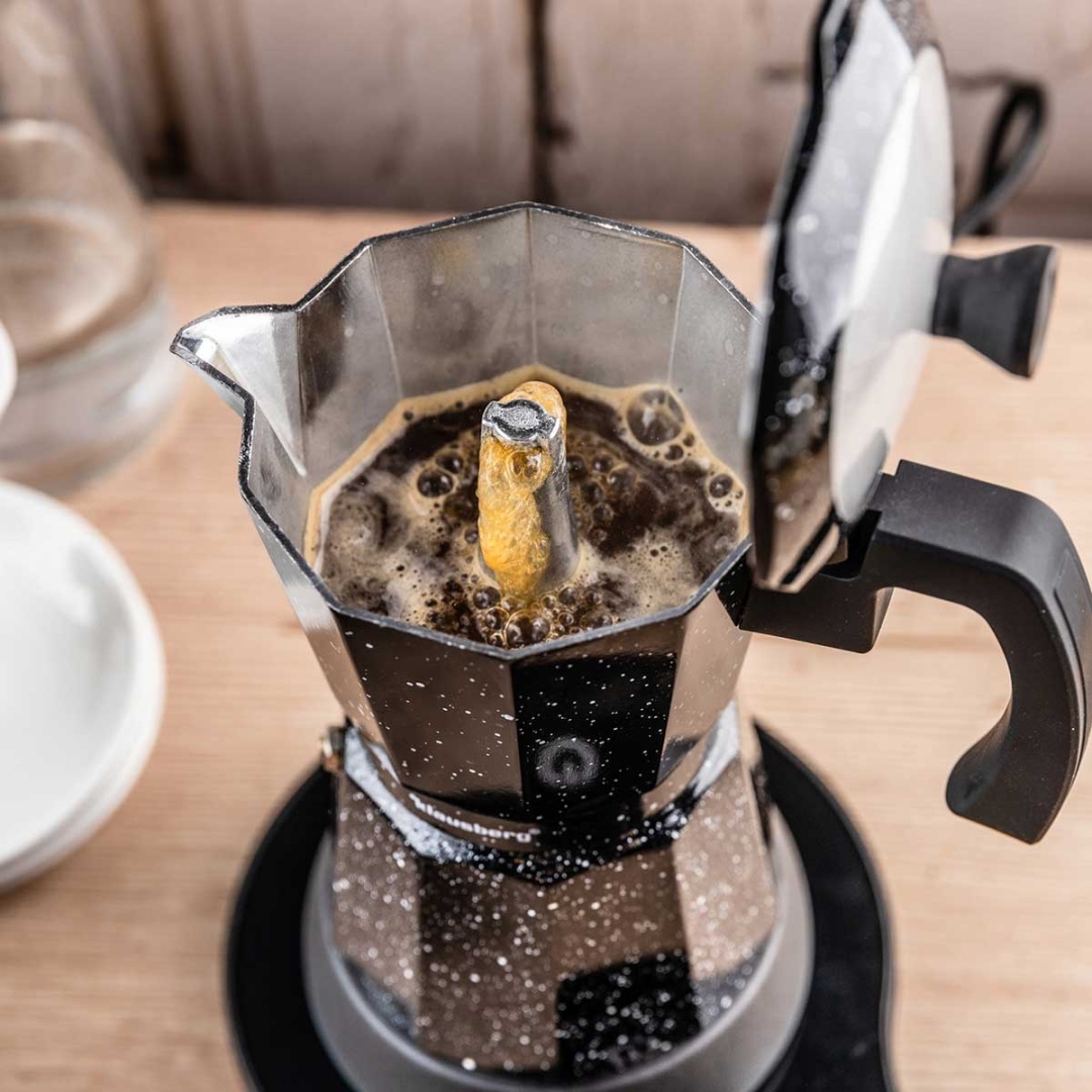 KAWIARKA ELEKTRYCZNA ESPRESSO 300ml KLAUSBERG KB-7998 500W - obrazek 12