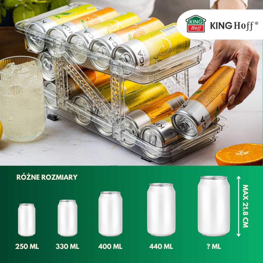 REGULOWANY ORGANIZER GRAWITACYJNY NA PUSZKI KINGHOFF KH-1944 - obrazek 6