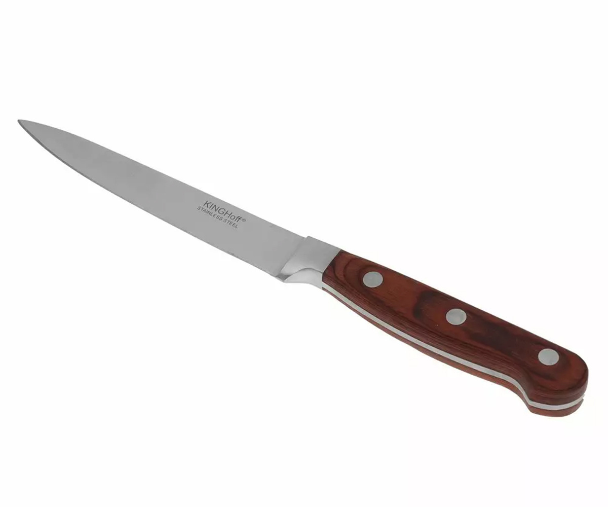 STALOWY NÓŻ UNIWERSALNY KINGHOFF KH-3437 12cm - obrazek 3