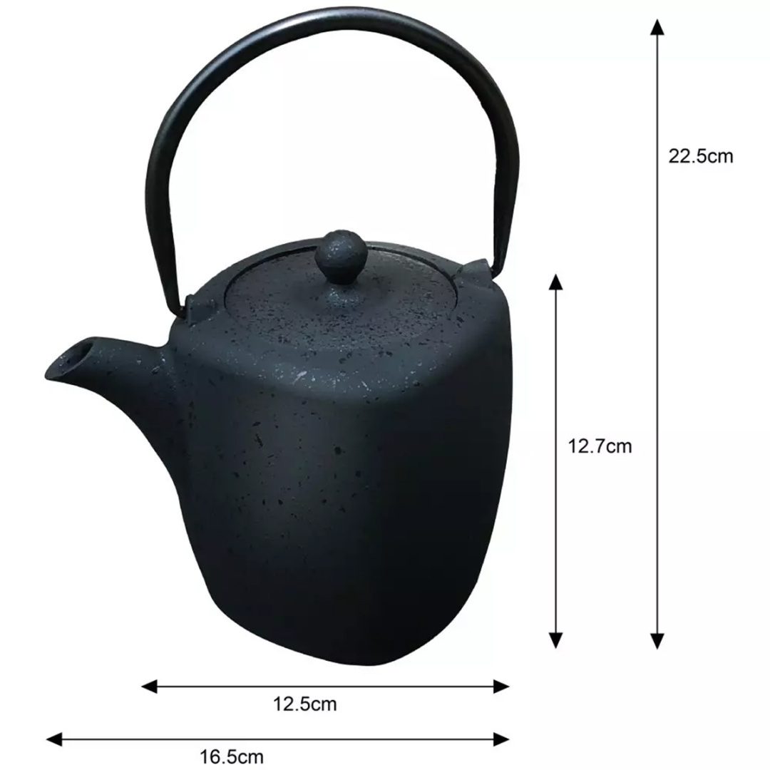 ZAPARZACZ ŻELIWNY 900ml Z FILTREM KINGHOFF KH-1818 - obrazek 4