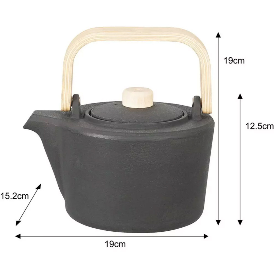 ZAPARZACZ ŻELIWNY DZBANEK 1,3L Z FILTREM KINGHOFF KH-1845 - obrazek 11